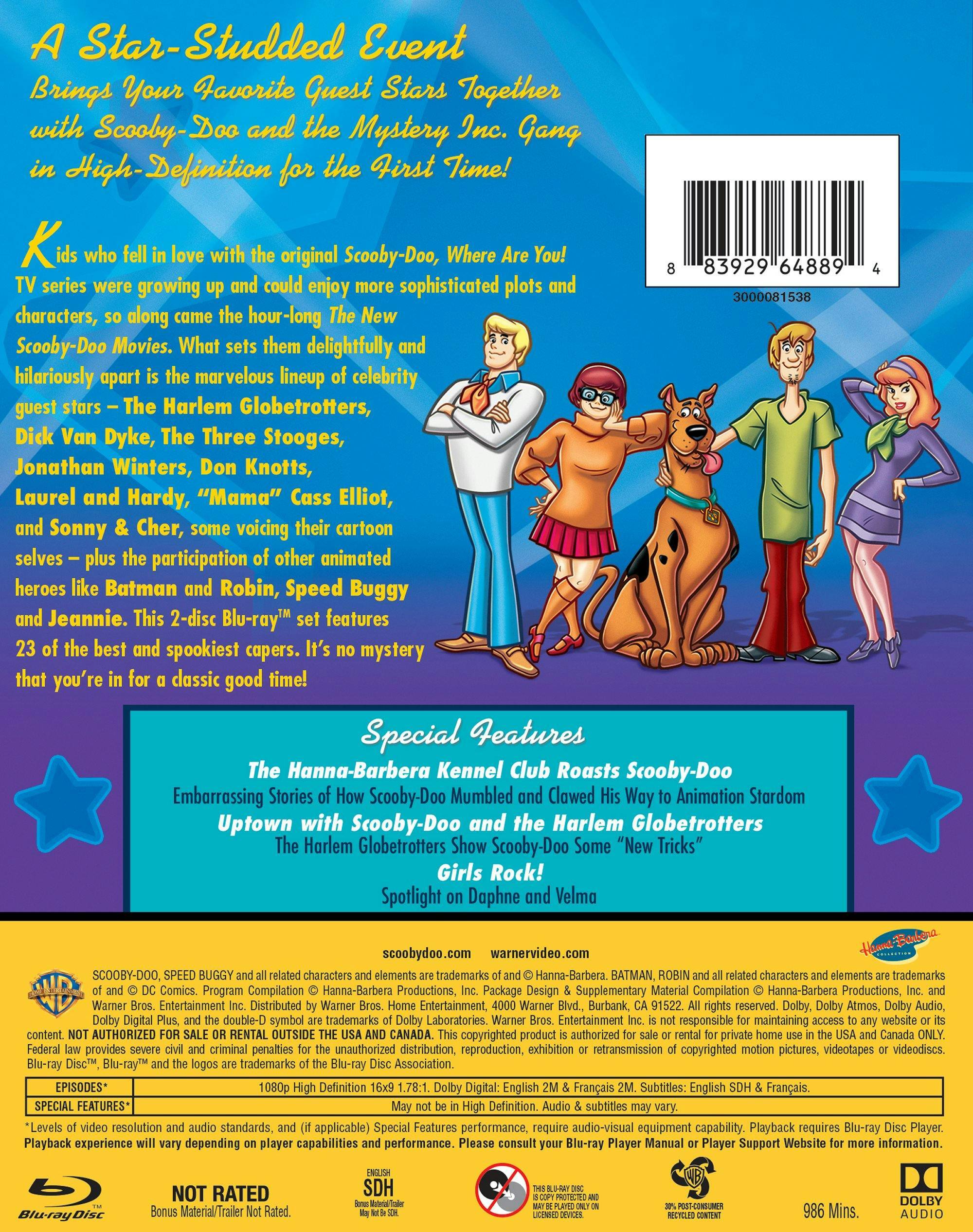 Back. The New Scooby-Doo Movies: The (Almost) Complete Collection (Blu-ray Set) [Blu-ray].