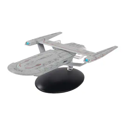 Front. Eaglemoss - Eaglemoss Star Trek Discovery Starship Replica | USS Hiawatha - Grey.