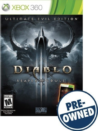  Diablo III: Reaper of Souls - Ultimate Evil Edition - PRE-OWNED - Xbox 360