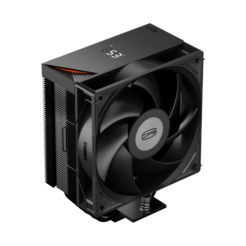 PCCOOLER RT500 Digital CPU Air Cooler, 5 Direct Contact Heat Pipes ...