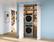 Alt View 11. Bosch - 800 Series 2.4 Cu. Ft. High-Efficiency Stackable Smart Front Load Washer with Steam and 4D Wash System - Pearl steel.
