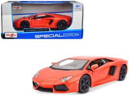 Lamborghini Aventador LP700-4 1/24 Diecast Model Car by Maisto - Orange