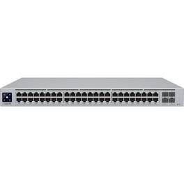Ubiquiti - Enterprise 48 48-Port 2.5Gb PoE+ Compliant Managed Network Switch USW-Enterprise-48-Po - Gray