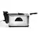 Alt View 5. MegaChef - MegaChef 3.17 Quart Stainless Steel Electric Deep Fryer with Timer - Silver.