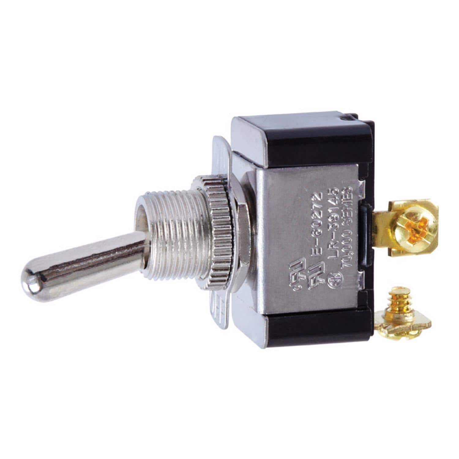 Jandorf - 20 amps Single Pole Toggle Power Tool Switch 1 pk - Silver