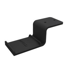 Kanto - Universal Under Desk Headphone Hook with Curved Silicone Cradle - Black
