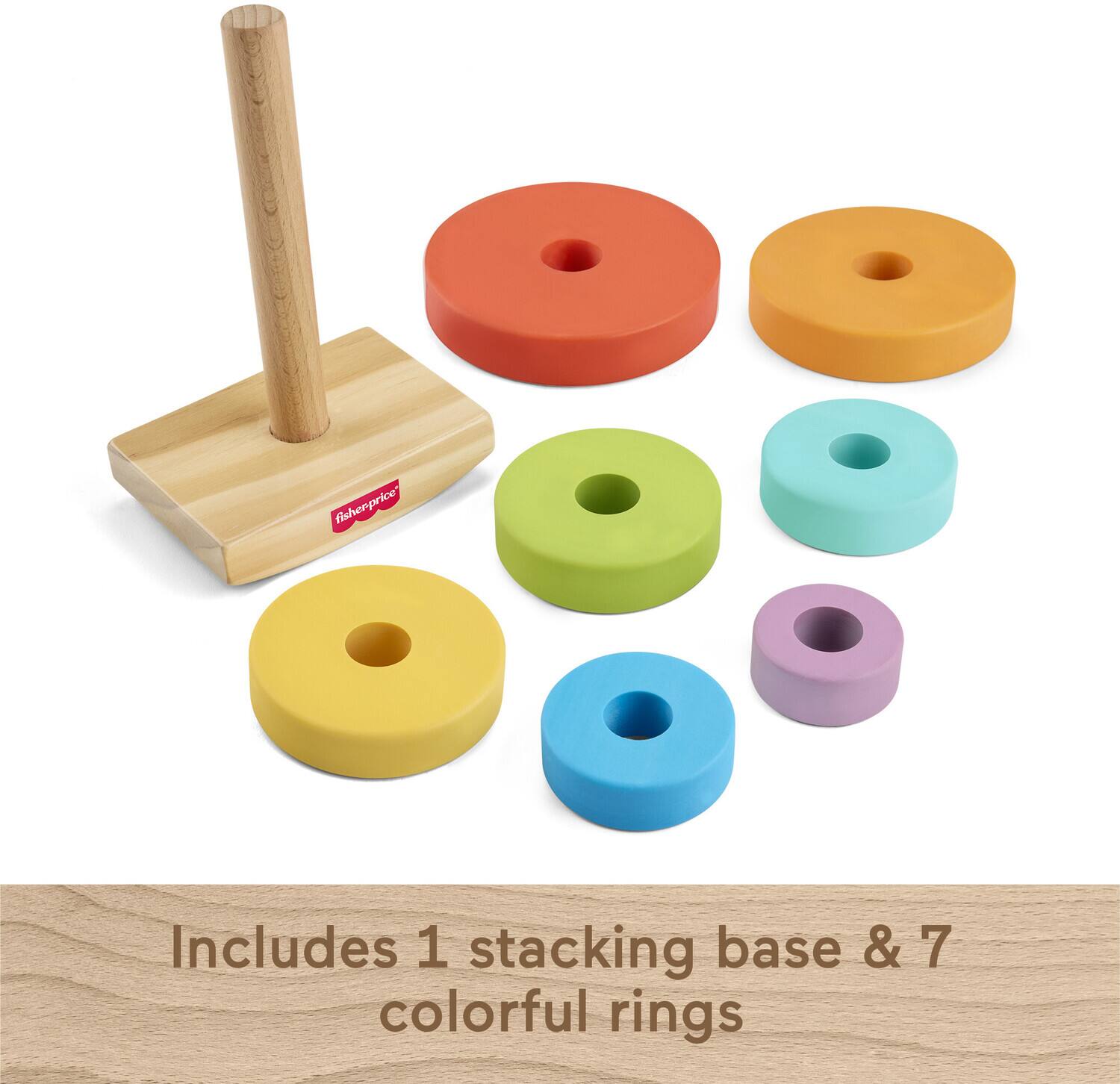 fisher-price

Includes 1 stacking base & 7 colorful rings