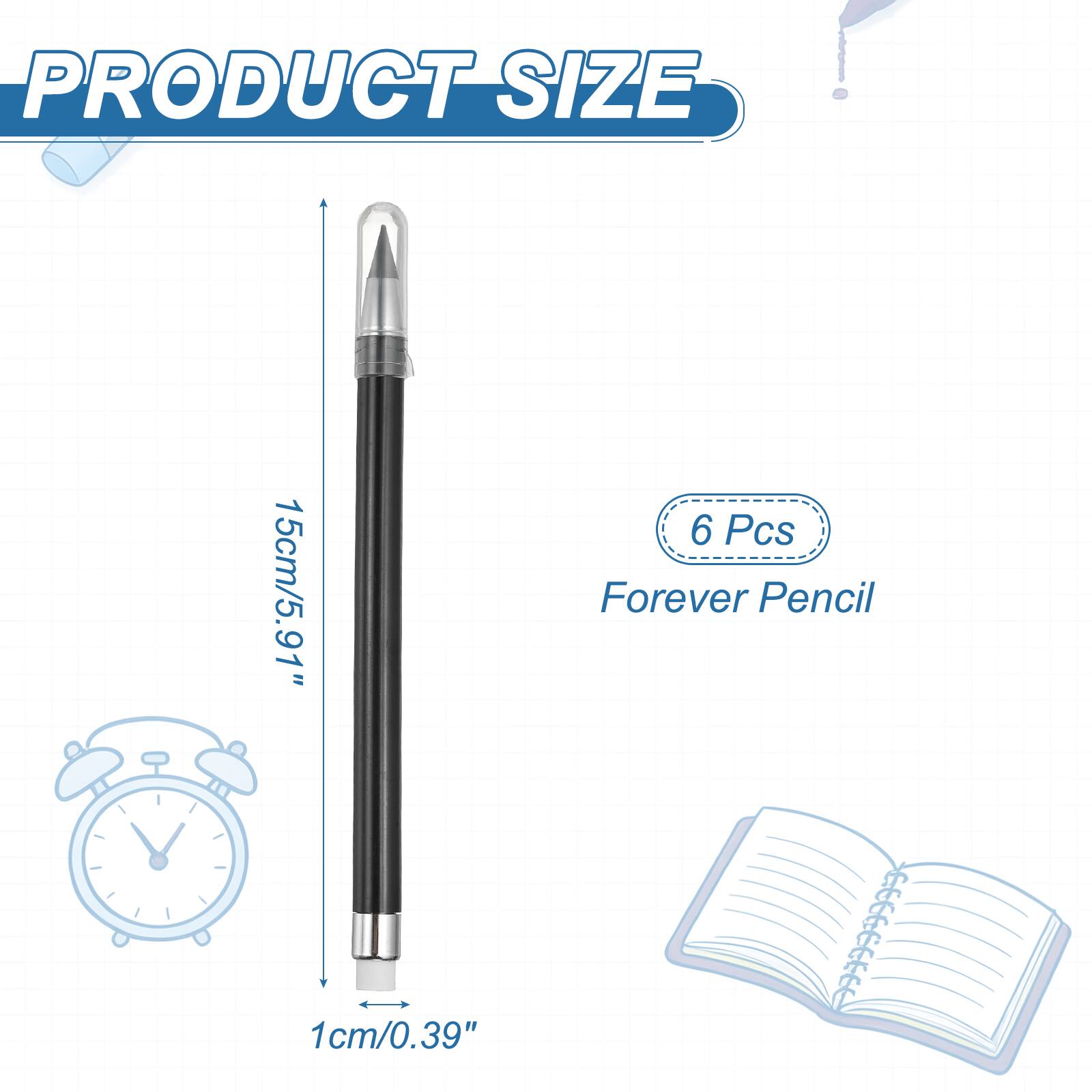 PRODUCT SIZE  
15cm/5.91"  
1cm/0.39"  
6 Pcs  
Forever Pencil
