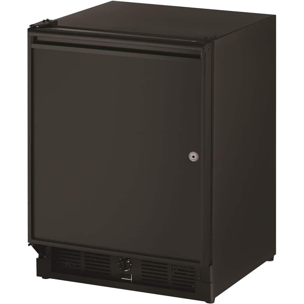 U-Line - ADA Series 3.3 Cu. Ft. Mini Fridge - Black - Angle_Zoom
