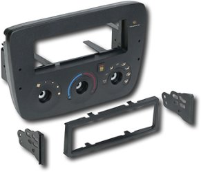 Metra - Dash Kit for Select 2004-2007 Ford Taurus and Mercury Sable Without Electronic Controls - Black - Angle_Zoom