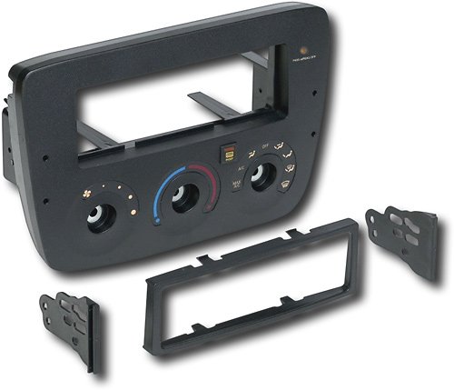 Angle Zoom. Metra - Dash Kit for Select 1995-2007 Ford Lincoln Town Car Taurus DIN - Black.