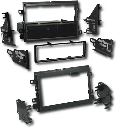 Metra Dash Kit for Select 2004 2020 Ford Lincoln Mercury DIN DDIN Black ...