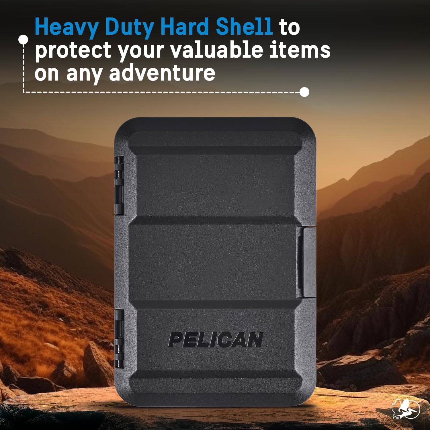 Heavy Duty Hard Shell to protect your valuable items on any adventure

PELICAN