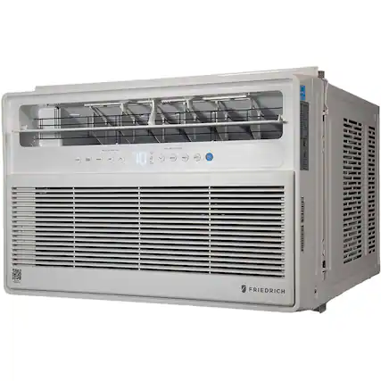 Front. Friedrich - Energy Star 15,000 BTU 700 Sq Ft Window or Wall AC - white.