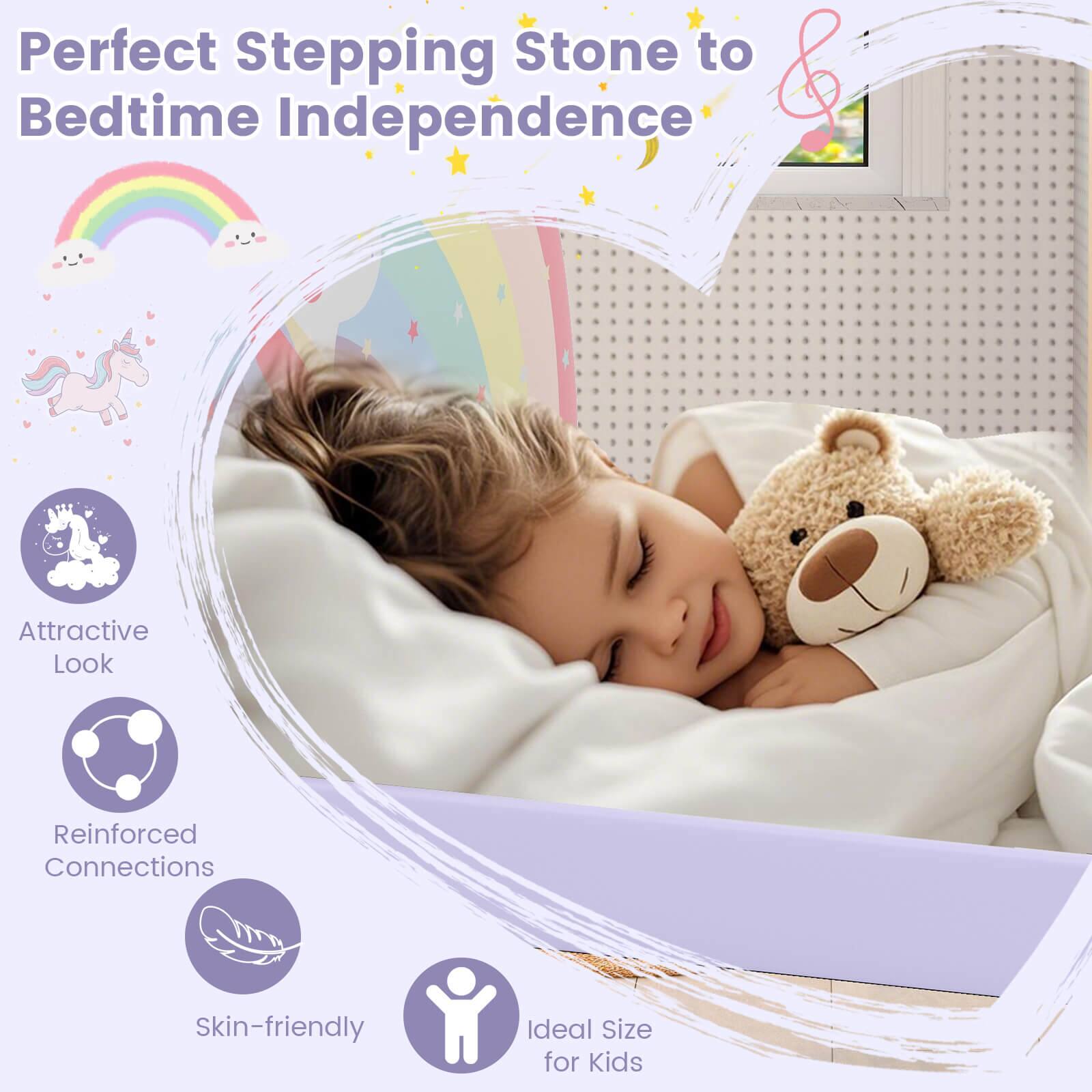 Perfect Stepping Stone to Bedtime Independence

- Attractive Look
- Reinforced Connections
- Skin-friendly
- Ideal Size for Kids