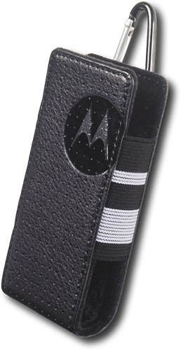Angle Standard. Motorola - Carabiner Case for Motorola W375 Cell Phones - Black/White.