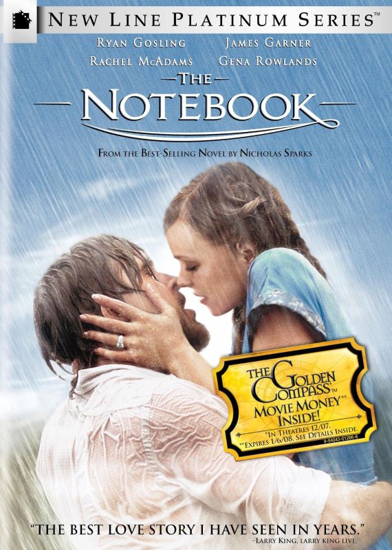  The Notebook [With Golden Compass Movie Cash] [DVD] [2004]