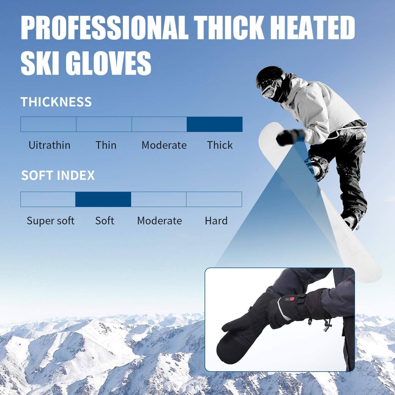 PROFESSIONAL THICK HEATED SKI GLOVES

THICKNESS
Ultrathin
Thin
Moderate
Thick

SOFT INDEX
Super soft
Soft
Moderate
Hard
