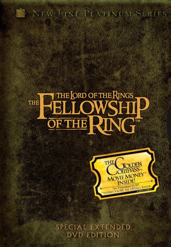  Lord of the Rings: The Fellowship of the Ring [4 Discs] [DVD] [2001]
