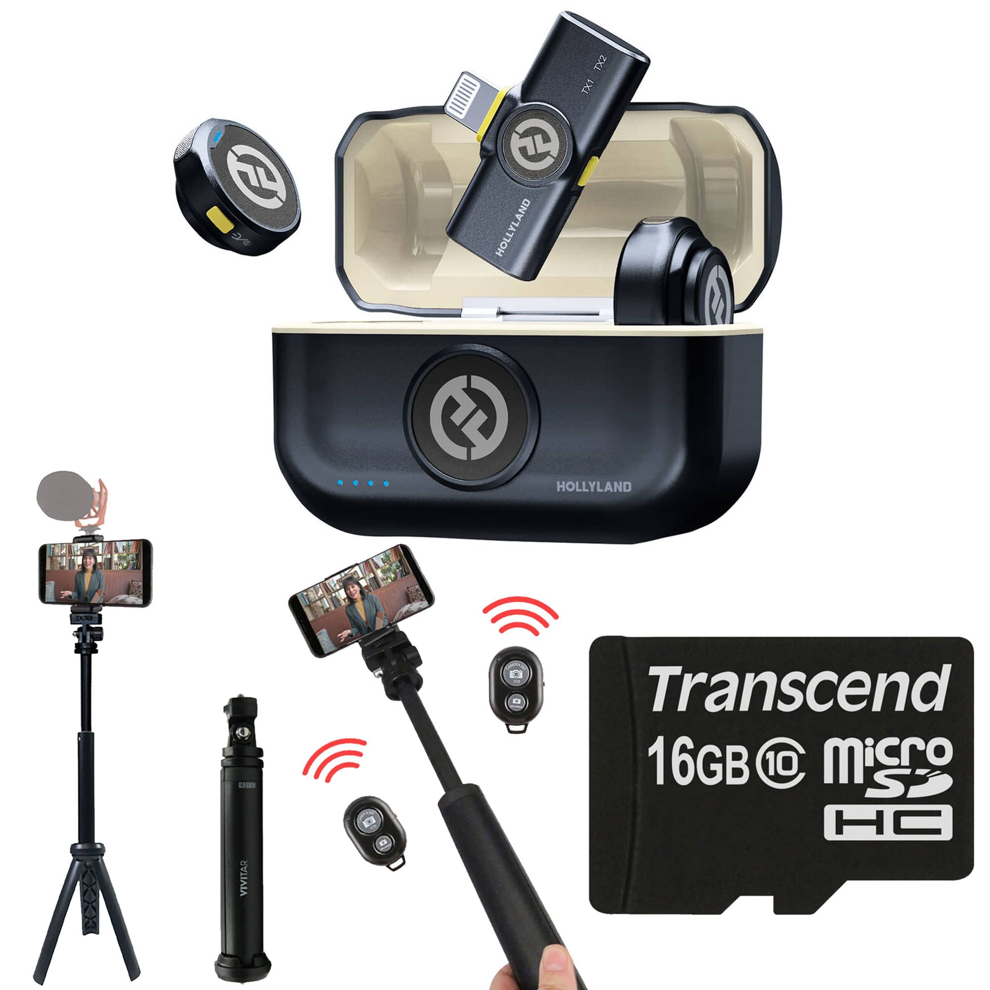 【ほぼ新品】Hollyland LARK M2 Combo Amazon.com: Hollyland Lark M2S Combo (Camera RX+USB-C RX+