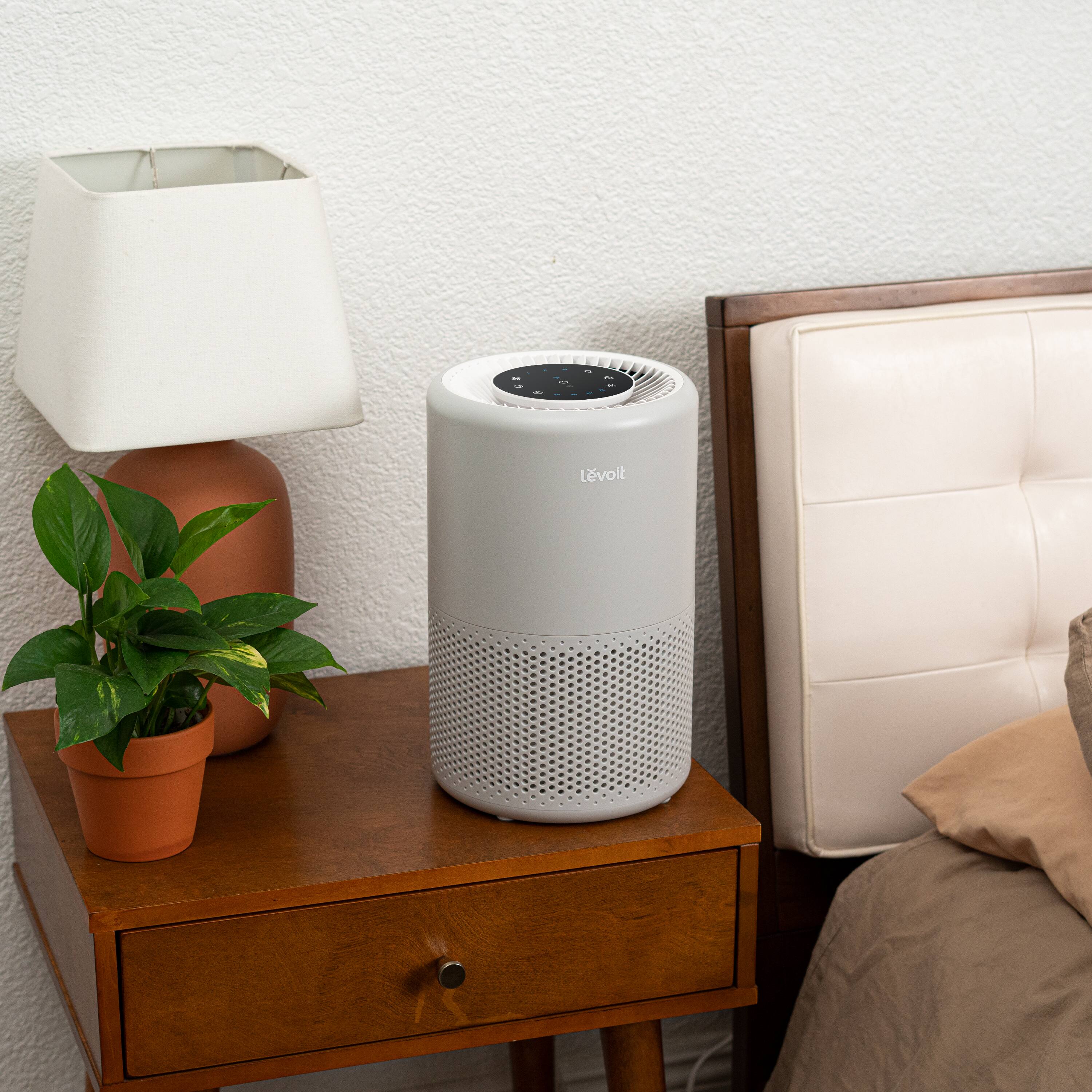 Alt View 16. Levoit - Core 200S-P Smart Air Purifier - Grey.