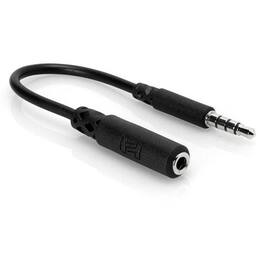 Hosa Technology - 3.5mm TRRS to Slim 3.5mm TRRS Slim Headphone Adaptor