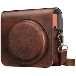 Stock Preferred - Case for Fujifilm Instax Square SQ1 Instant Camera Vegan Leather Bag Cover Strap Vintage Brown - Vintage Brown