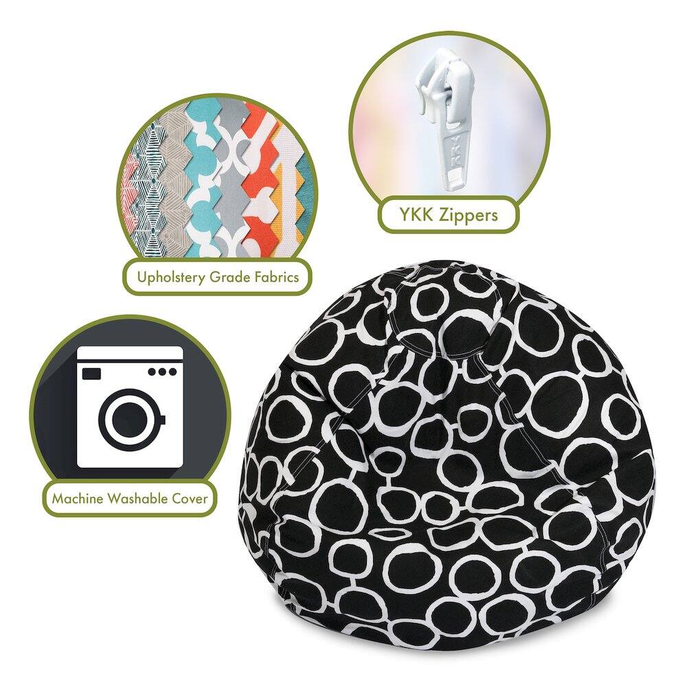 - Upholstery Grade Fabrics
- YKK Zippers
- Machine Washable Cover