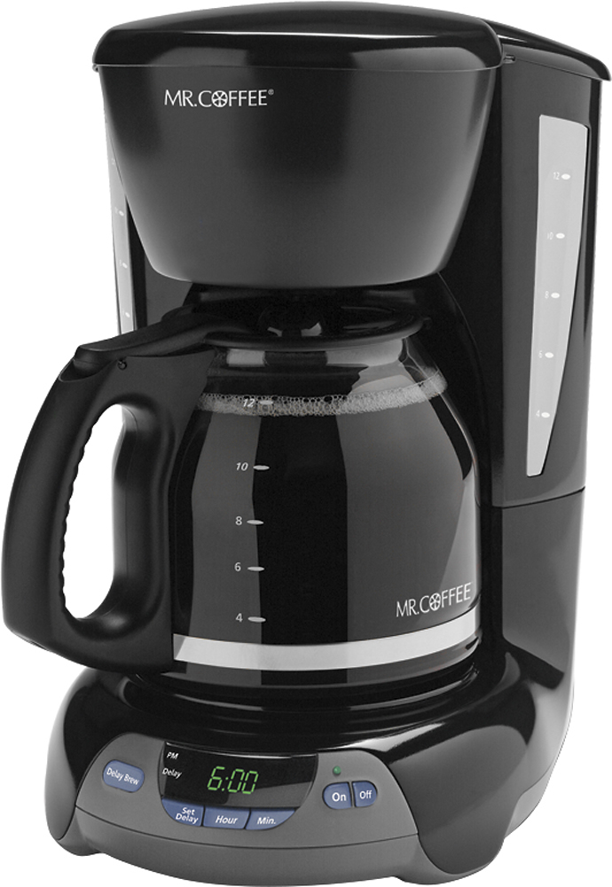 Mr. Coffee 12 Cup Programmable Coffee Maker, Black 