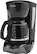 Left. Mr. Coffee - 12-Cup Coffee Maker SKX23 - Black.