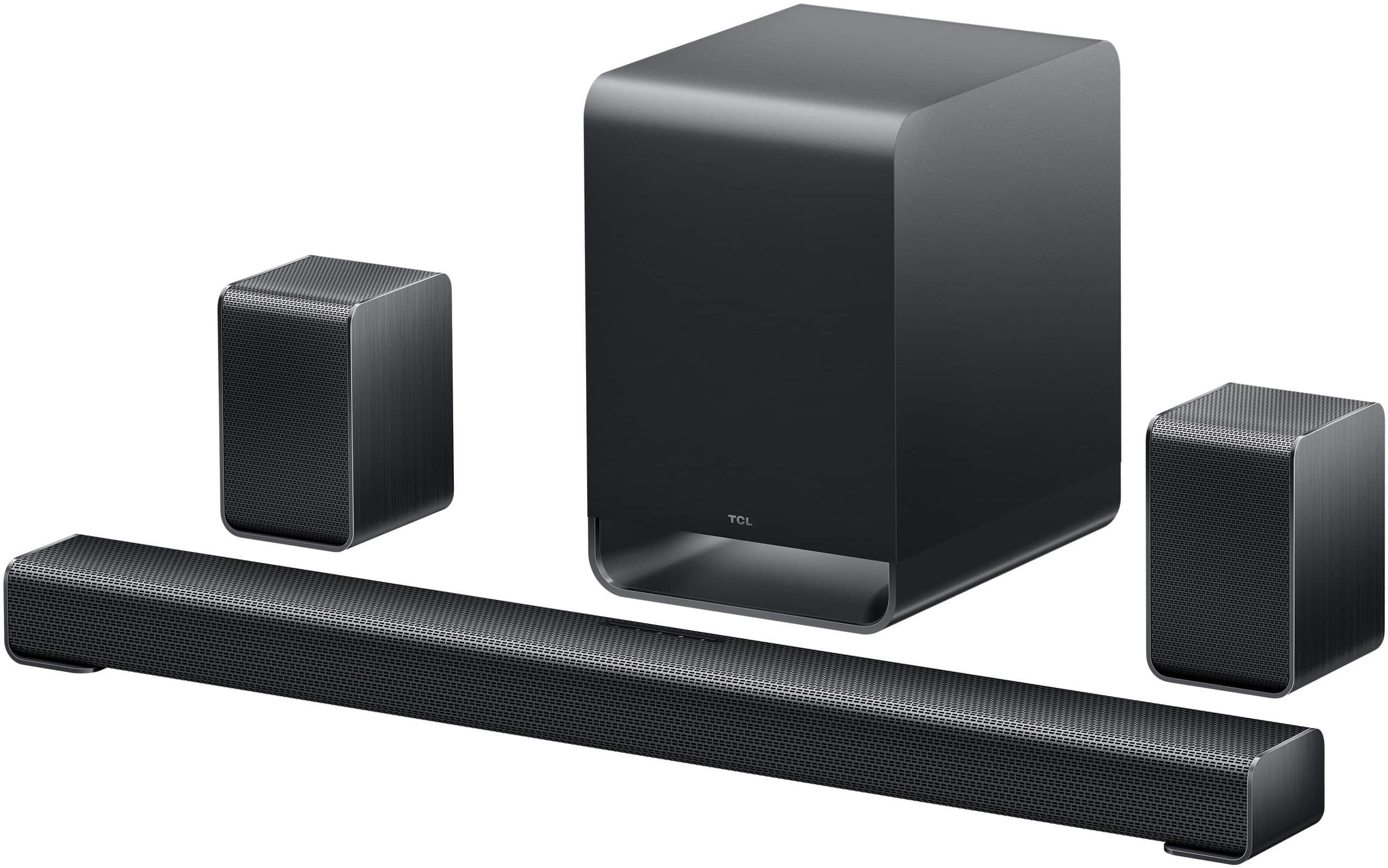 TCL - S-Class S65K 5.1 Channel Dolby Atmos Soundbar with Wireless Subwoofer thumb 2