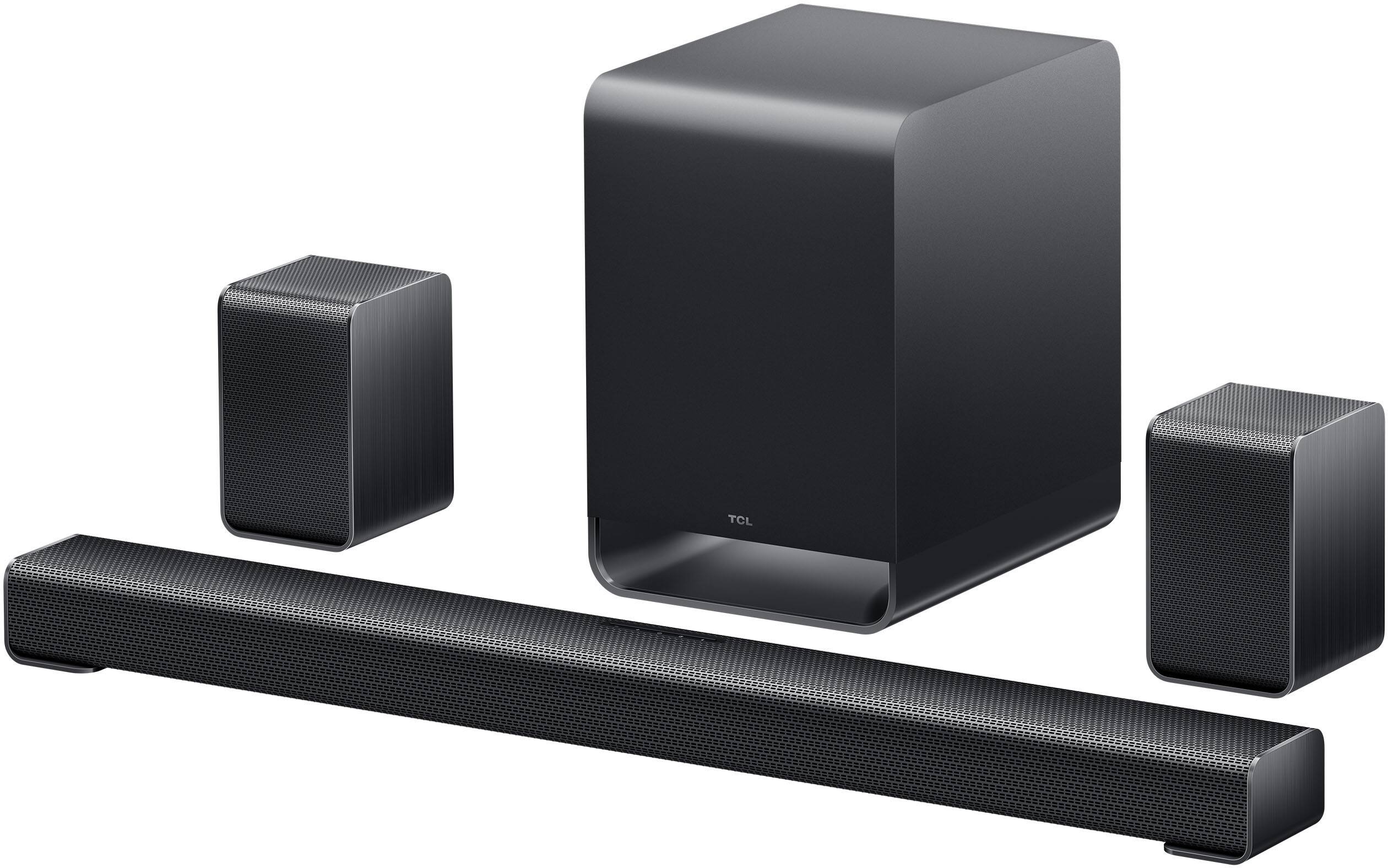 Alt View 13. TCL - S-Class S65K 5.1 Channel Dolby Atmos Soundbar with Wireless Subwoofer (2026) - Charcoal.