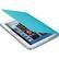 Left. Samsung - Book Cover for Samsung Galaxy Note 10.1 - Light Blue.