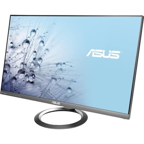 Asus - ROG Designo 27" IPS LED WQHD Monitor - Black/Silver/Space Gray - Larger Front