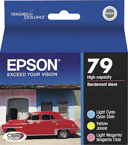 Epson - Claria Hi-Definition Ink Cartridge Combo Pack - Light Cyan/ Light Magenta/Yellow