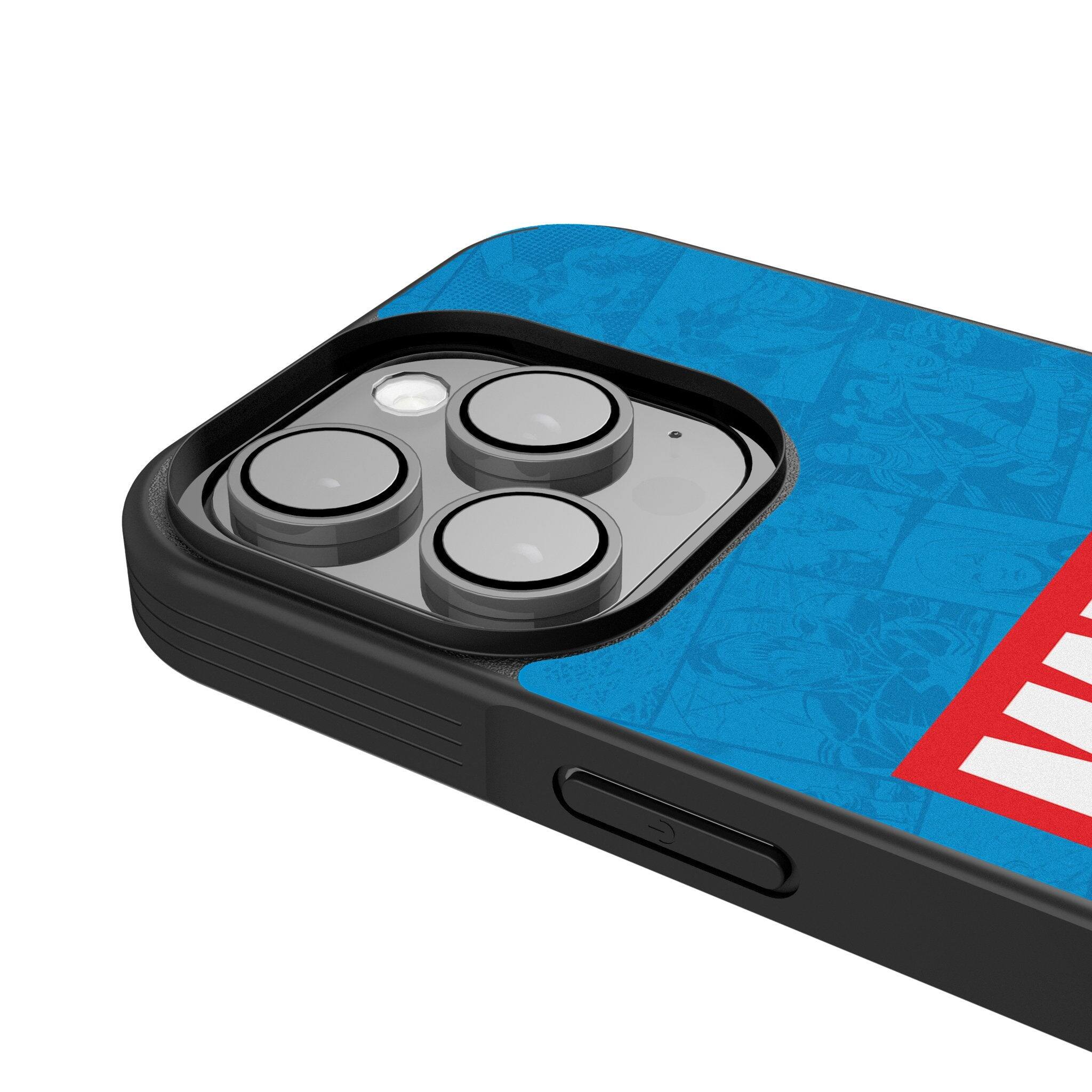 Back. Keyscaper - Marvel Logo Bump Phone Case - Apple iPhone 16 - Marvel.