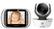 Front. Motorola - Wireless Baby Monitor - White.