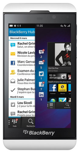  BlackBerry - Z10 Cell Phone (Unlocked) - White