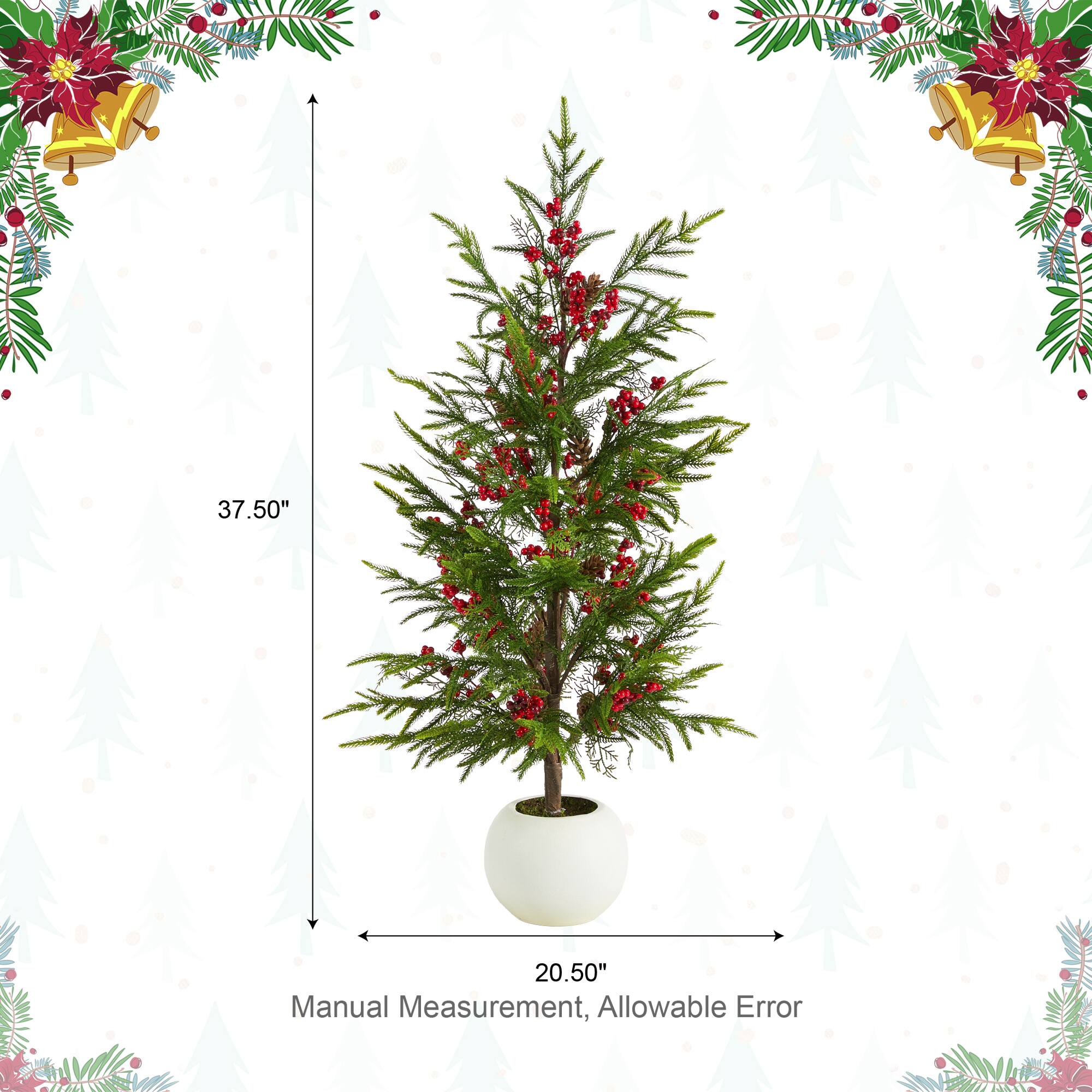 37.50"  
20.50" Manual Measurement, Allowable Error