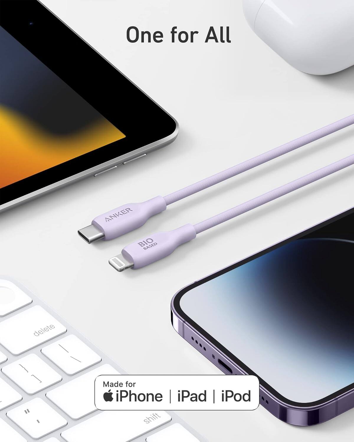 One for All  
ANKER BIO BASED  

Made for iPhone | iPad | iPod