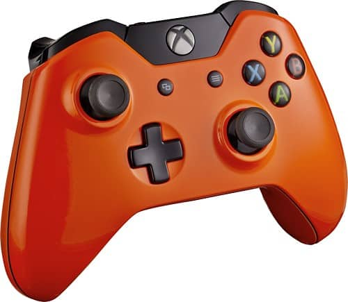 Xbox one wireless controller on sale orange