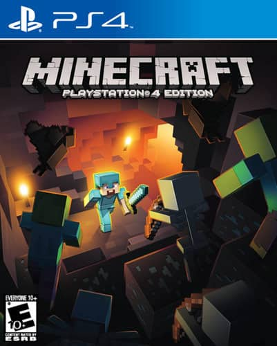 Minecraft: PlayStation 4 Edition - Replacement PS4 Cover and Case. NO  GAME!!