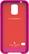 Alt View 3. kate spade new york - Candy Stripe Hybrid Hard Shell Case for Samsung Galaxy S 5 Cell Phones - Red/Pink.