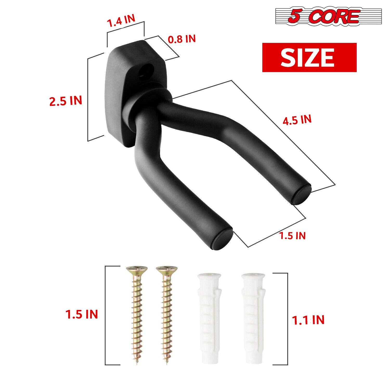 5 CORE  
SIZE  

1.4 IN  
0.8 IN  
2.5 IN  
4.5 IN  
1.5 IN  
1.5 IN  
1.1 IN