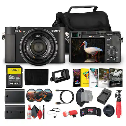 F ! RX1R ZEISS SONY RX1R II MENU N-O 49 T* sonnar 2/35 Fn DISP Dd 80 C3 TOUGH S 64GB GB 300 299 M V90 3 SONY ! | : 1 STAMT ROH | VideoStud PaintShop AAIEAER i Painter AfterShot Pro essentas MAGUIUM W FAVE : .. ULTIMA SONY DPU