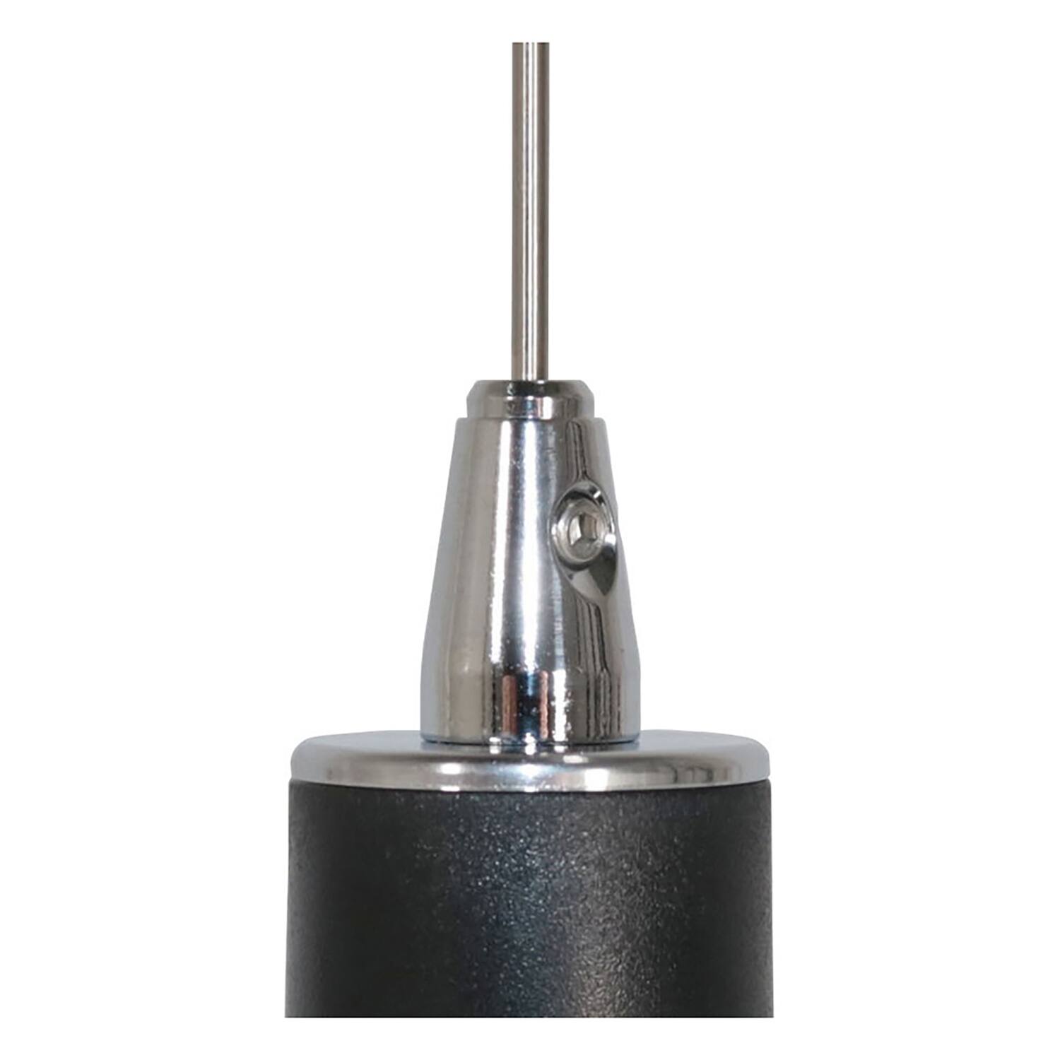 Alt View 6. Browning - Browning Br-140 200-watt Low-band 26.5 Mhz To 30 Mhz Unity-gain Uhf Antenna With Nmo Mounting (silver Base) - Black.