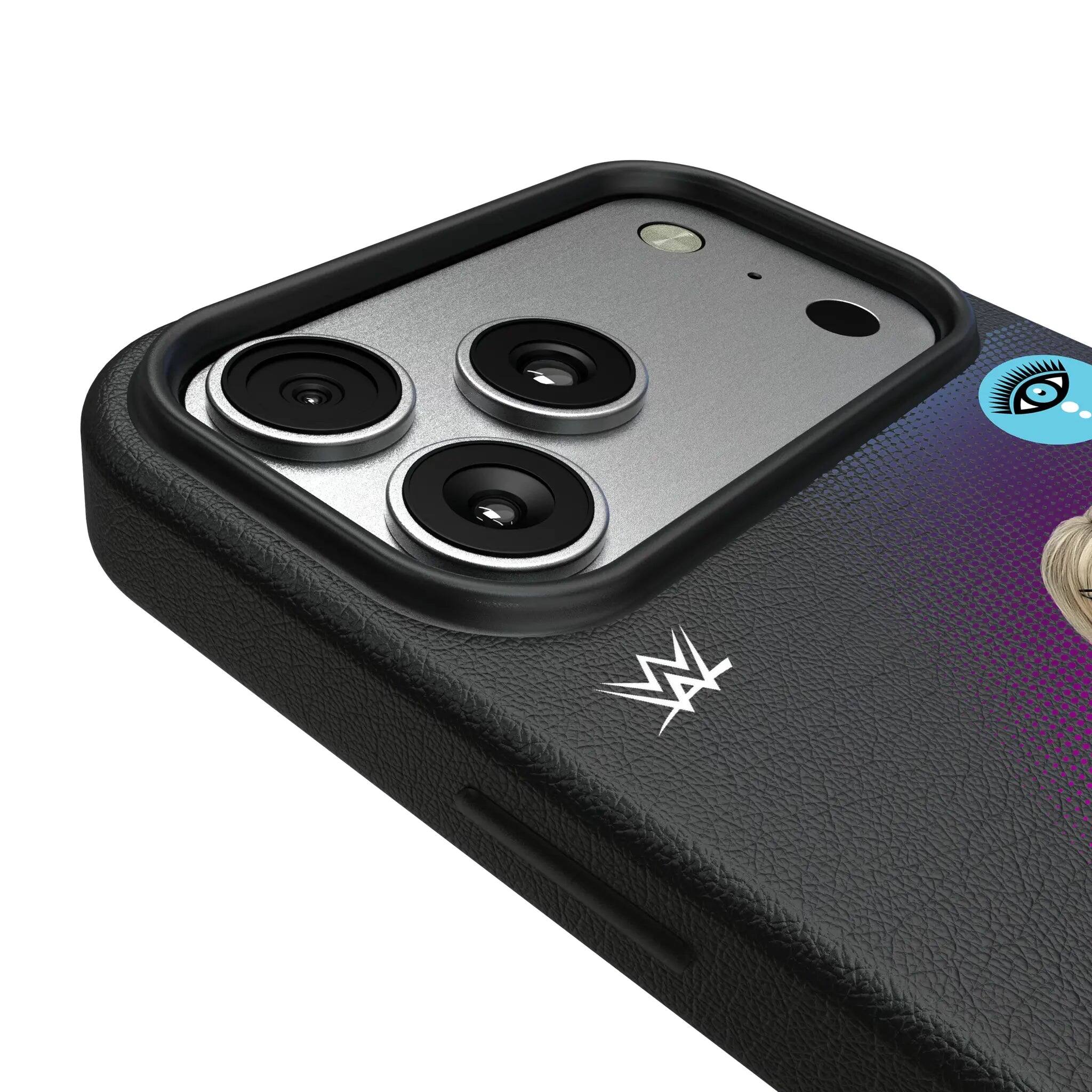 Left. Keyscaper - WWE Superstar MagSafe Compatible Phone Case - Apple iPhone 17 Pro Max - Liv Morgan.