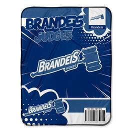 Chad & Jake - Brandeis University Judges 30" x 40" Comic Theme Baby Blanket - Multicolor