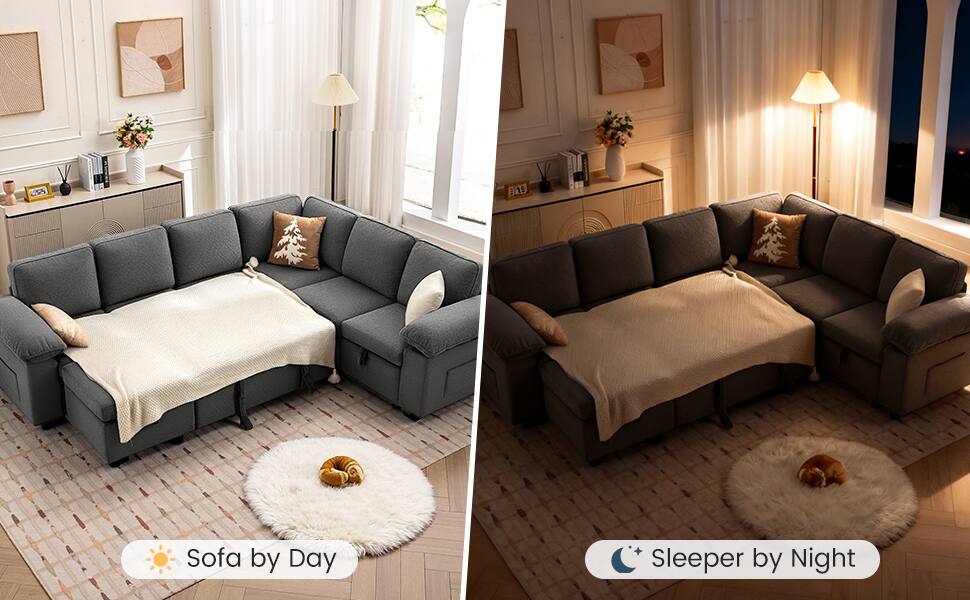 LS 11 Sofa by Day + Sleeper by Night