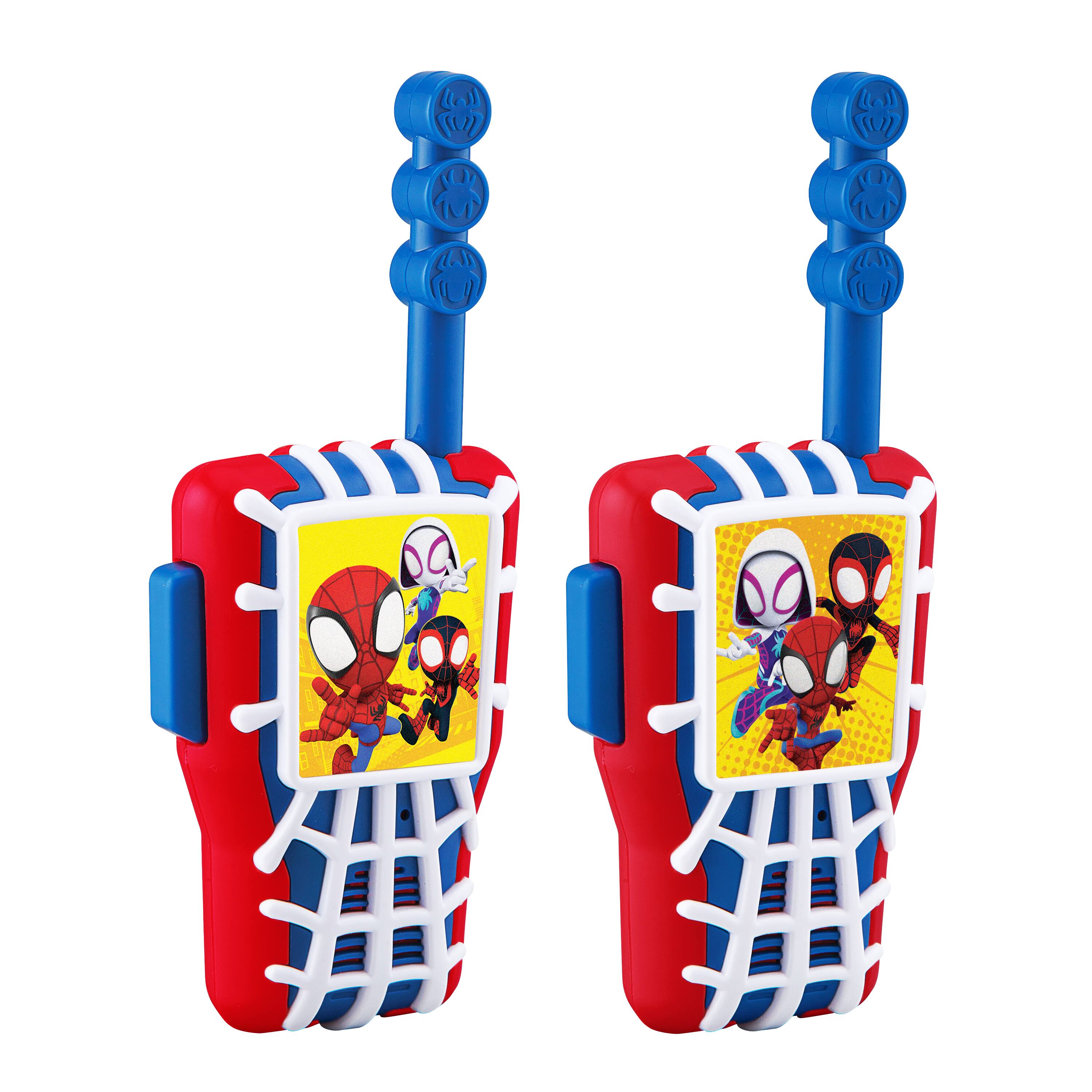 Angle. eKids - eKids Spidey and His Amazing Friends Walkie Talkies for Kids, Two Way Radios for Indoor or Outdoor Games - Multicolor.